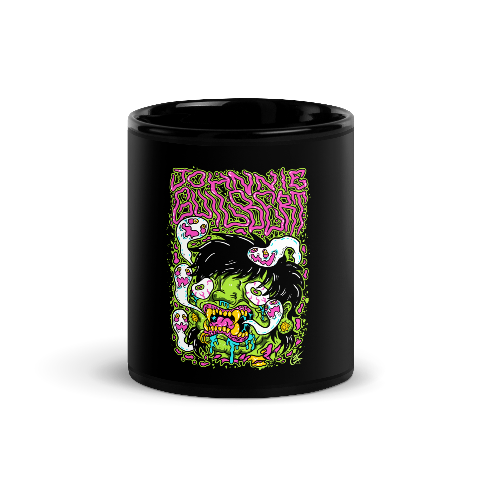Myspace Johnnie Guilbert Black Mug