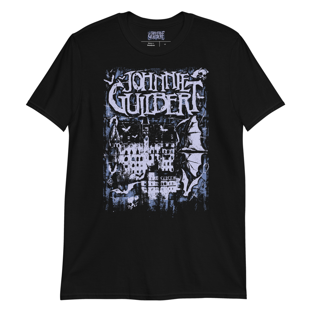 Johnnie Guilbert Blue Castle Short-Sleeve Unisex T-Shirt