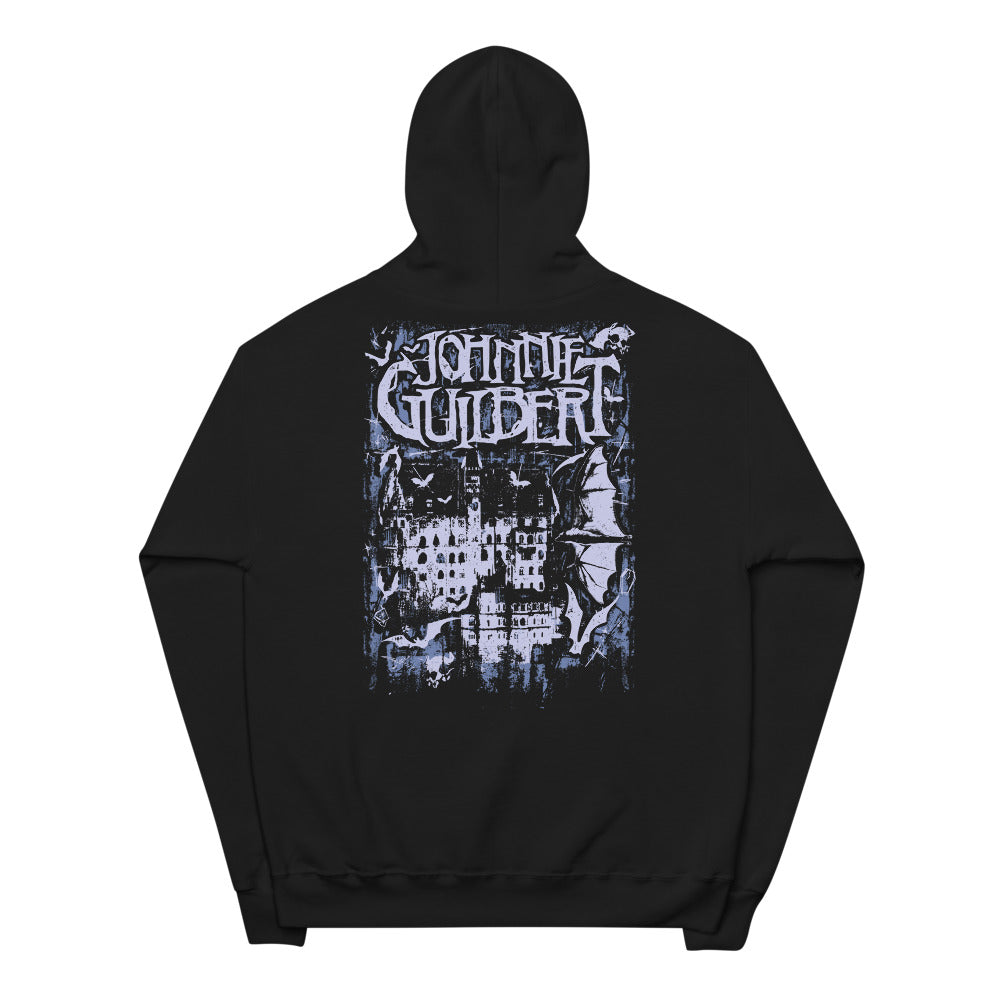 Johnnie Guilbert Blue Castle Unisex Fleece Hoodie