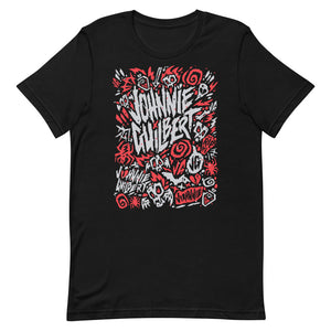 Red Johnnie Guilbert Logo Short-Sleeve Unisex T-Shirt